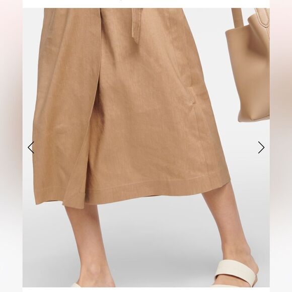 Vince Buckle linen-blend wrap skirt NWOT - Picture 5 of 10